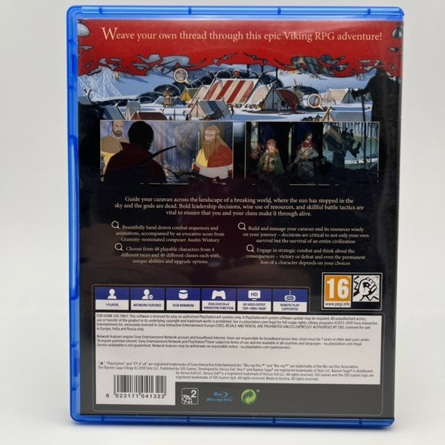 The Banner Saga Trilogy Bonus Edition Sony Playstation 4 Pal Uk (USATO)