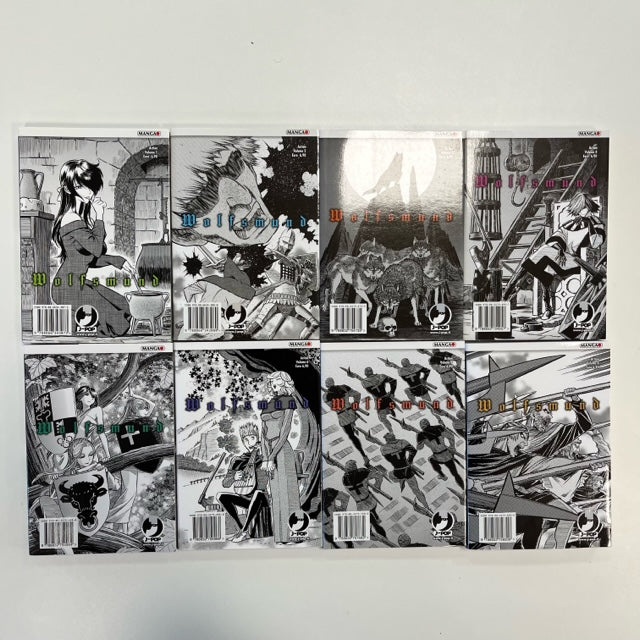 Wolfsmund Manga J-Pop Mitsuhisa Kuji Serie Completa