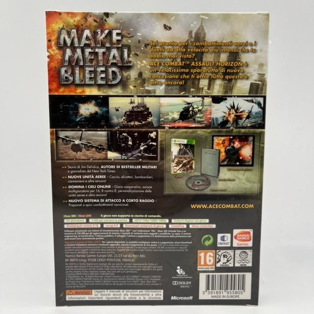 Ace Combat Assault Horizon Limited Edition Xbox 360 Pal Ita (NUOVO)