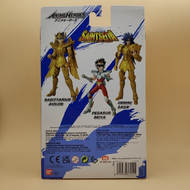 Action Figure Bandai Anime Heroes Saint Seiya Pegasus Seiya