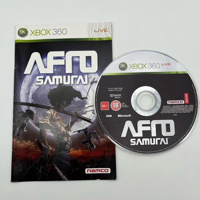 Afro Samurai Microsoft Xbox 360 Pal Ita (USATO)