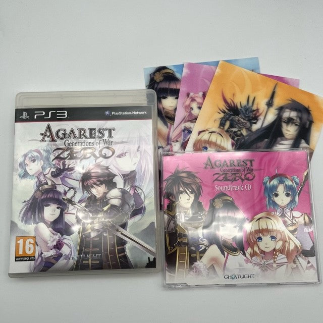 Agarest Generations Of War Zero Sony Playstation 3 Pal Multi (USATO)