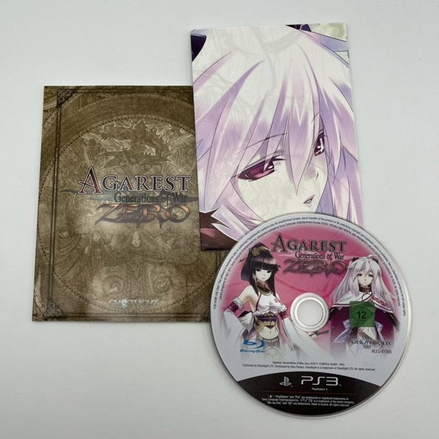 Agarest Generations Of War Zero Sony Playstation 3 Pal Multi (USATO)