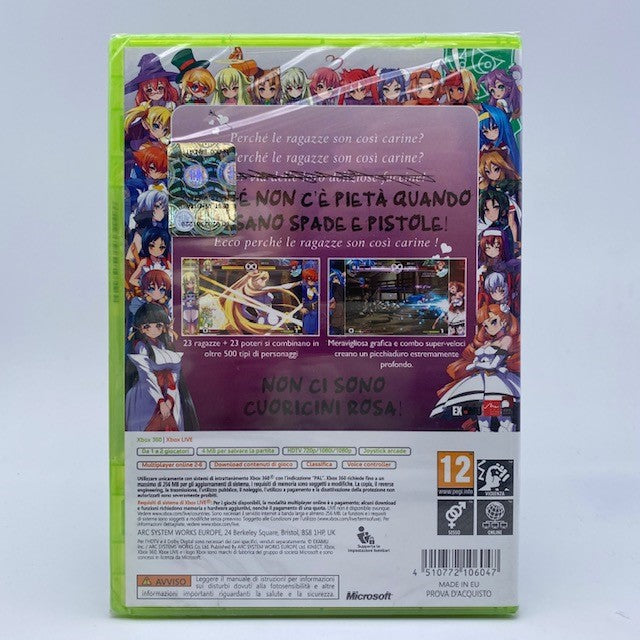 Arcana Hearts 3 Microsoft Xbox 360 Pal Ita (NUOVO)
