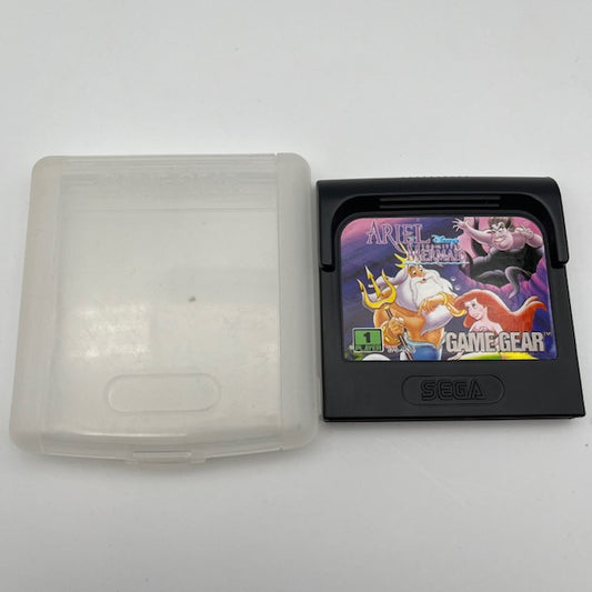 Ariel The Little Mermaid La Sirenetta Sega Game Gear Loose Pal, ariel, ursula e re tritone su etichetta