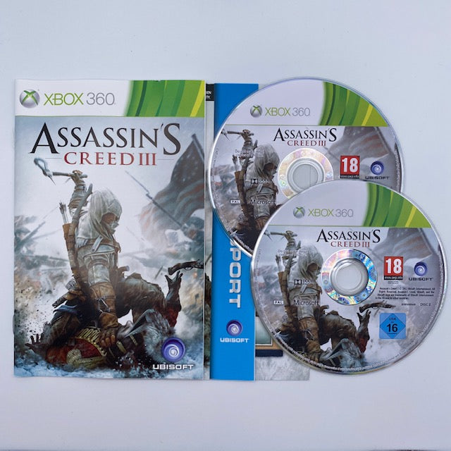 Assassin's Creed 3 III X360 Xbox 360 Ubisoft Pal Ita (USATO)