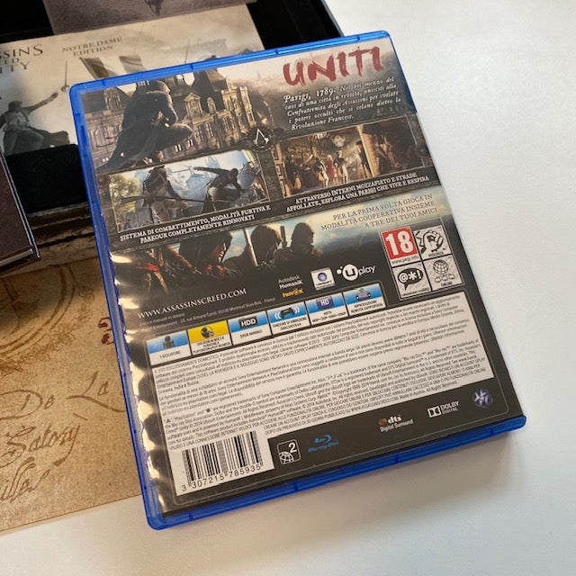 Assassin's Creed Unity Notre Dame Edition PS4 Playstation 4 PAL Multi (USATO)