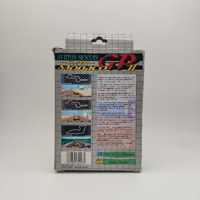 Ayrton Senna's Super Monaco GP 2 PAL MULTI Game Gear (USATO)