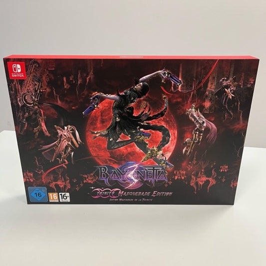 Bayonetta 3 Trinity Masquerade Edition Pal Nintendo Switch (NUOVO)