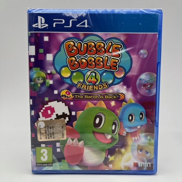 Bubble Bobble 4 Friends The Baron Is Back! Sony Playstation 4 Pal Uk (NUOVO)