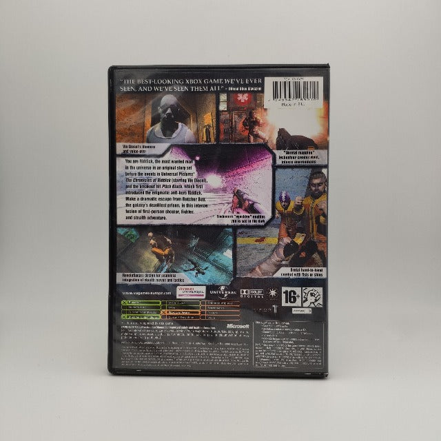 The Chronicles Of Riddick Escape From Butcher Bay PAL UK Xbox (USATO)