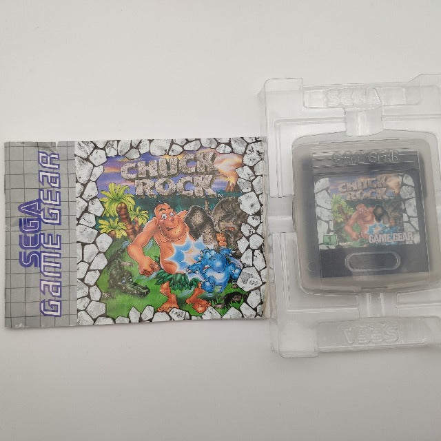 Chuck Rock PAL MULTI Sega Game Gear (USATO)