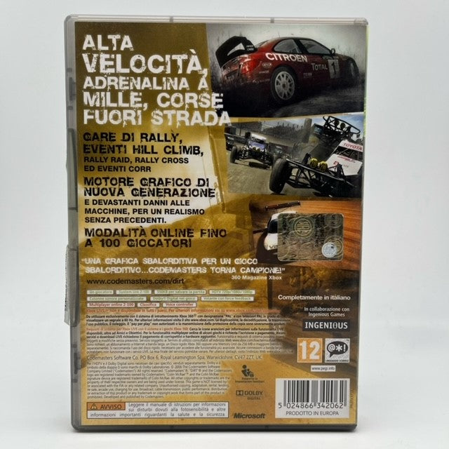 Colin Mcrae Dirt Classics Microsoft Xbox 360 Pal Ita (USATO)