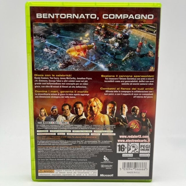 Command & Conquer Red Alert 3 Microsoft Xbox 360 Pal Ita (USATO)