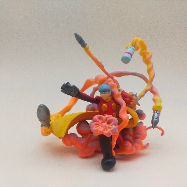 Cyborg 009 Minifigures Diorama Kaiyodo Set Completo 6 Figures (USATO)