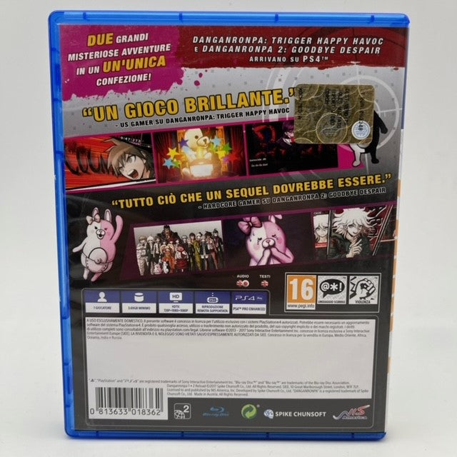 Danganronpa 1-2 Reload Sony Playstation 4 Pal Ita (USATO)