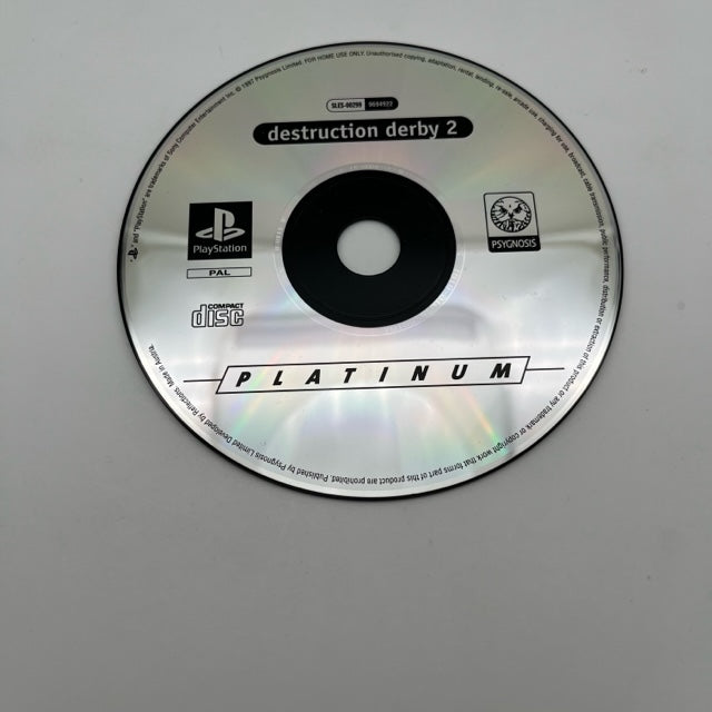 Destruction Derby 2 Platimun Sony Playstation 1 Pal Multi (USATO)