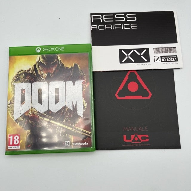 Doom Pacchetto UAC Microsoft Xbox One Pal Ita (USATO)