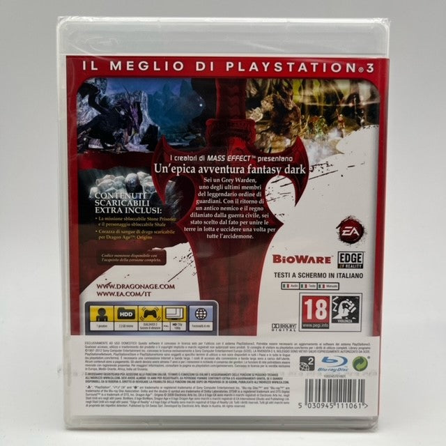 Dragon Age Origins Essentials Sony Playstation 3 Pal Ita (NUOVO)