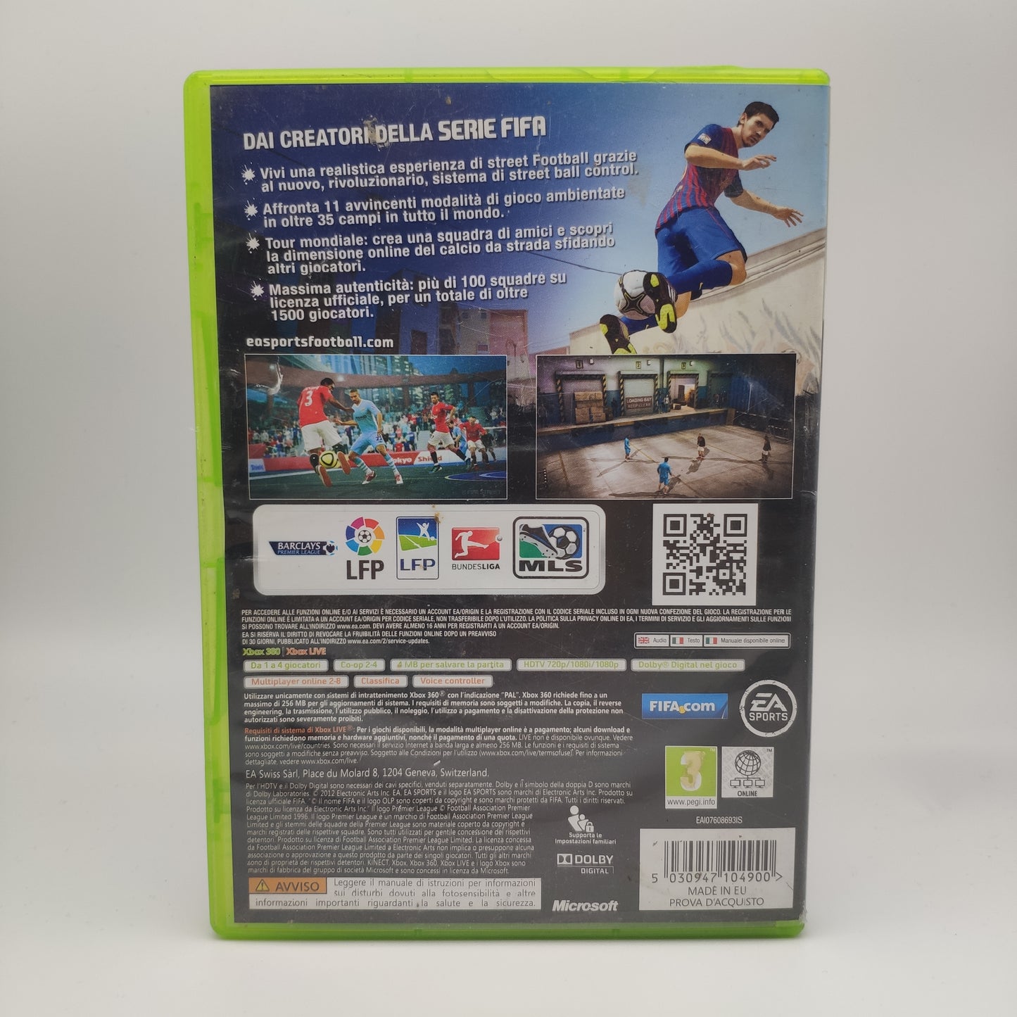 Fifa Street X360 Xbox 360 EA Pal Ita (USATO)
