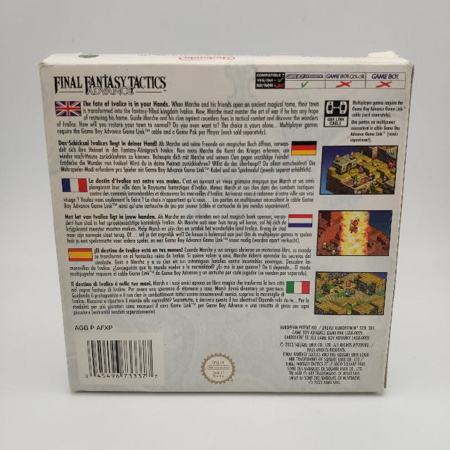 Final Fantasy Tactics Advance PAL MULTI GBA (USATO)