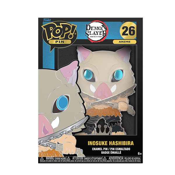 Funko Pop! Pin 26 Demon Slayer Inosuke Hashibira (Spilla)