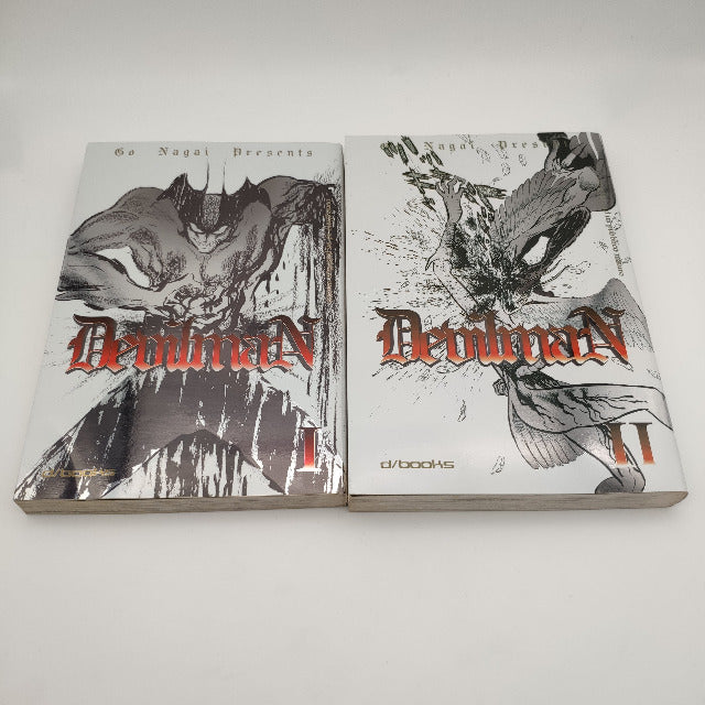 Go Nagai Presents Devilman Edizione d/books Serie Completa Vol. 1-5