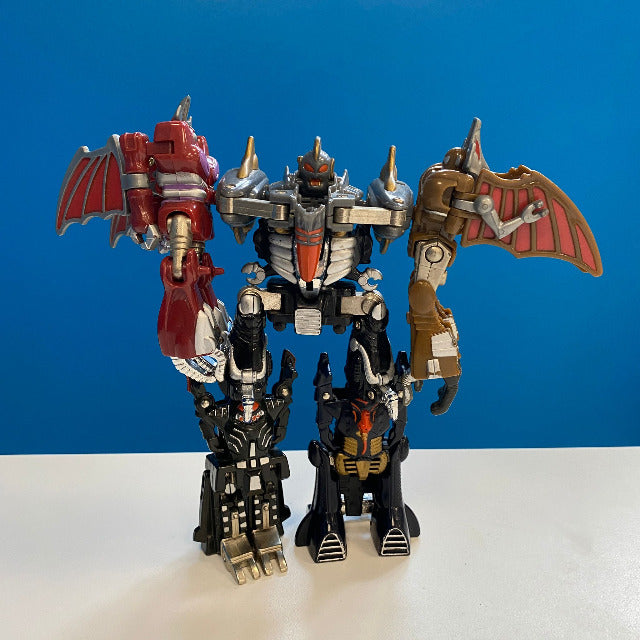 robot nero,marrone, rosso