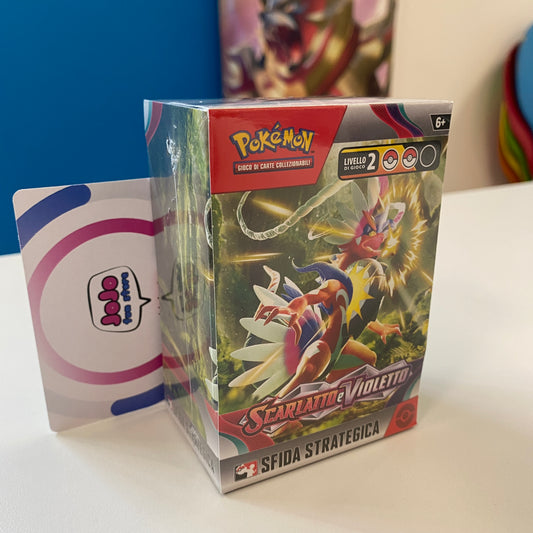Pokemon Kit Prerelease Scarlatto e Violetto Sfida Strategica ITA