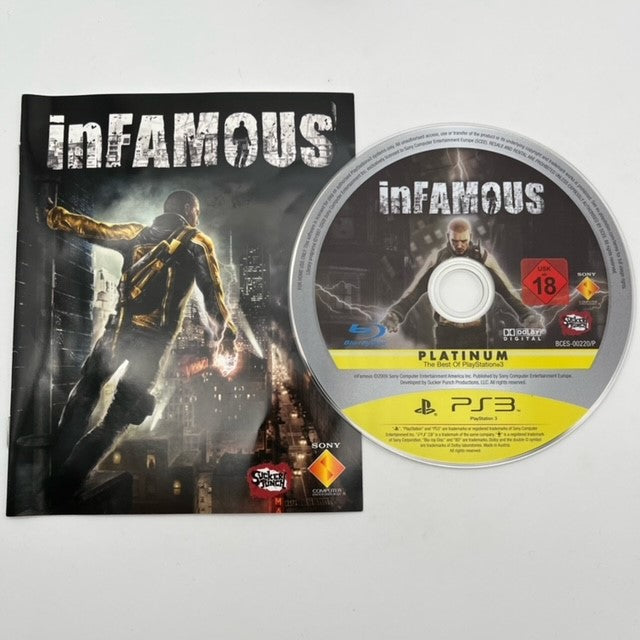 Infamous Platinum Sony Playstation 3 Pal Ita (USATO)