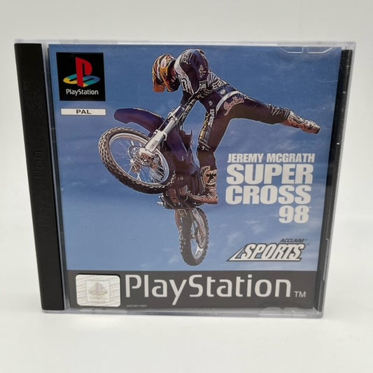 Jeremy Mcgrath Super Cross 98 Sony Playstation 1 Pal Multi (USATO)