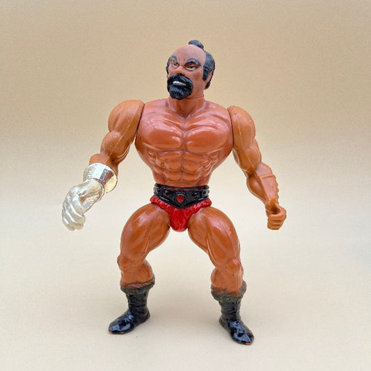 Jitsu Masters of the Universe MOTU Mattel 1983, personaggio con mano metallica