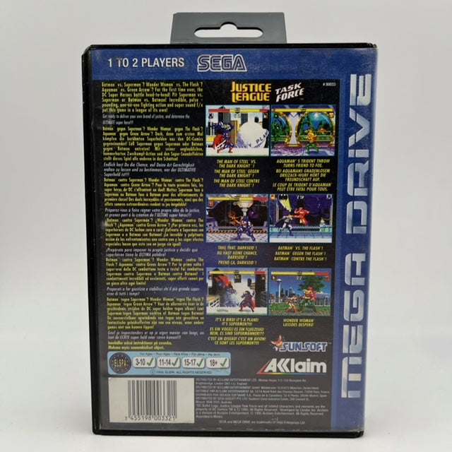 Justice League Task Force Sega Mega Drive Pal Multi (USATO)