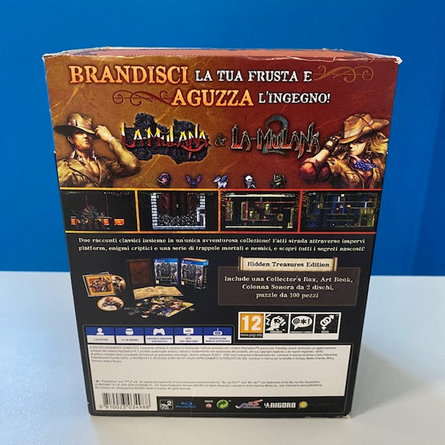 La Mulana 1&2 Hidden Treasure Edition Playstation 4 PAL ITA (USATO)