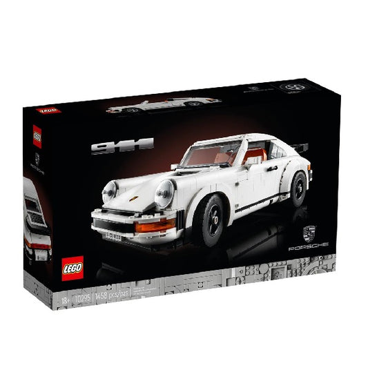 Confezione originale Lego con loghi creator expert porsche 911 colori nero grigio bianco arancio