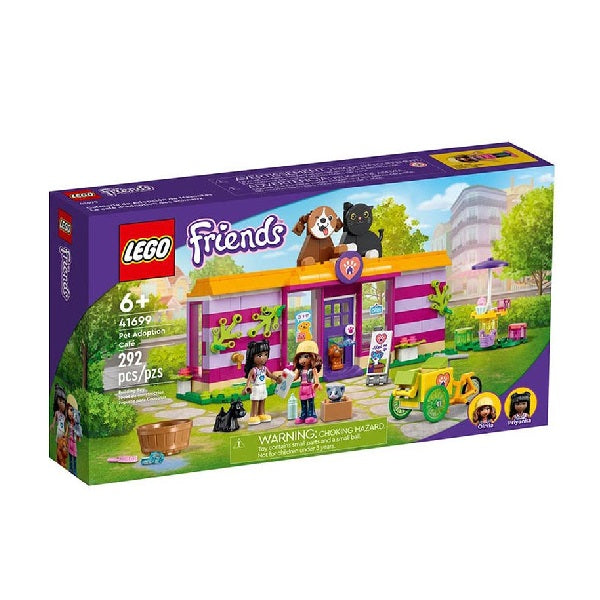 Confezione originale Lego con loghi friends centro di adozione cuccioli colori viola verde bianco giallo