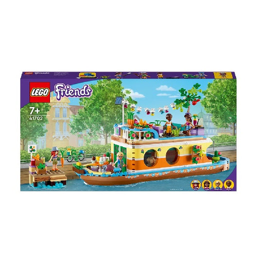 Confezione originale Lego con loghi friends casa galleggiante colori azzurro bianco verde viola