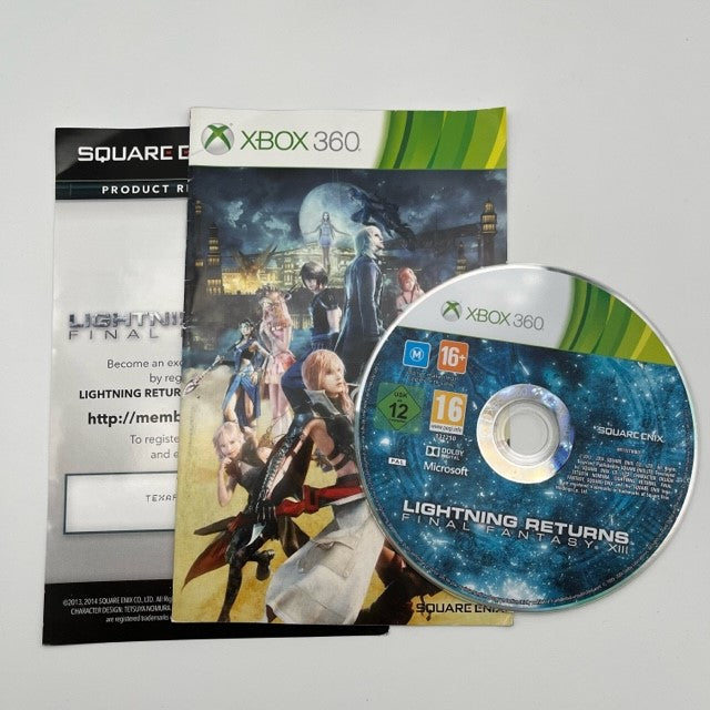 Lightning Returns Final Fantasy XIII Microsoft Xbox 360 Pal Ita (USATO)