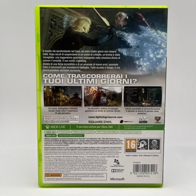 Lightning Returns Final Fantasy XIII Microsoft Xbox 360 Pal Ita (USATO)