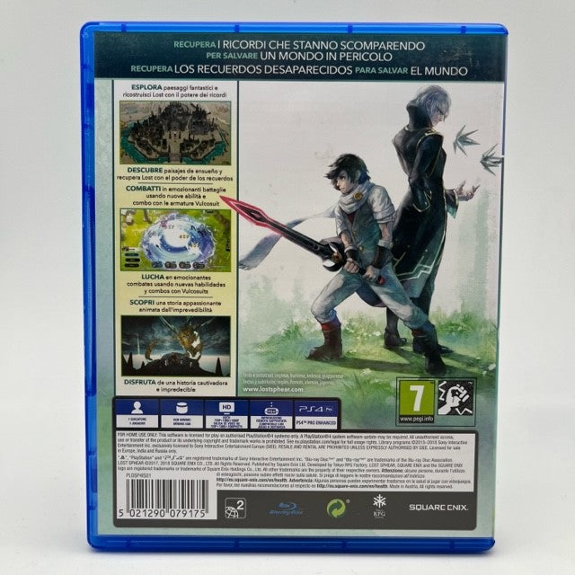 Lost Sphear Sony Playstation 4 Pal Ita (USATO)