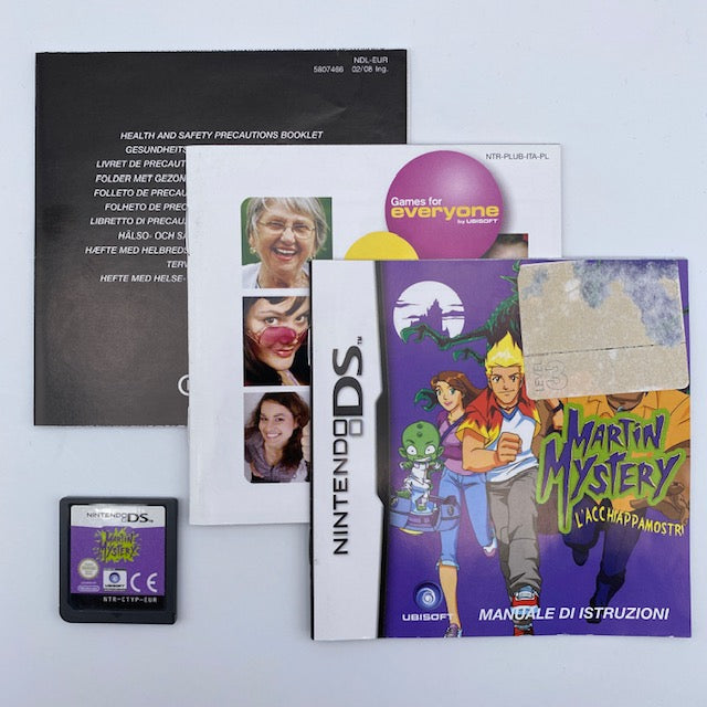 Martin Mystery L'acchiappamostri Nintendo DS NDS Pal Ita (USATO)