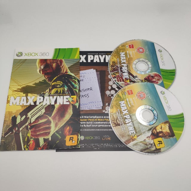 Max Payne 3 X360 Xbox 360 Rockstar Games Pal Ita (USATO)