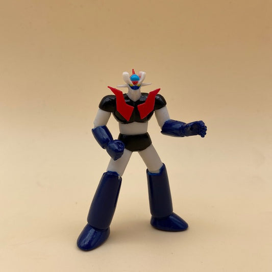 Mazinga-Mazinger Z Bandai Minifigure 7 CM , robot anni 80, nero,rosso,blu e grigio