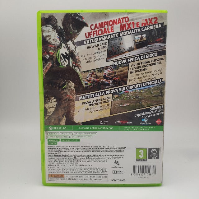 MXGP: The Official Motocross Videogame X360 Xbox 360 Milestone Pal Ita (USATO)