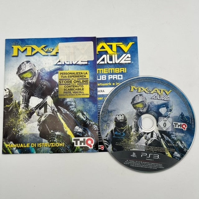 Mx Vs Atv Alive Sony Playstation 3 Pal Ita (USATO)