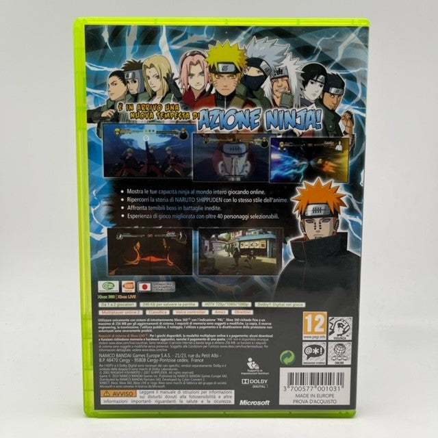 Naruto Shippuden Ultimate Ninja Storm 2 Microsoft Xbox 360 Pal Ita (USATO)