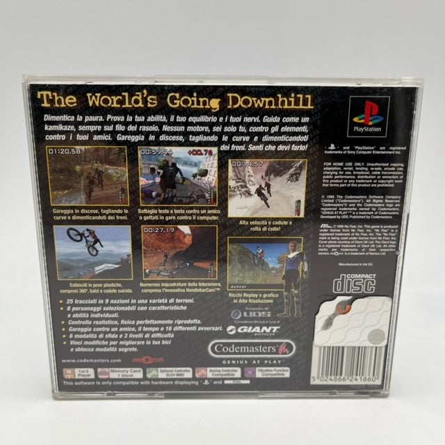 No Fear Downhill Mountain Biking Sony Playstation 1 Pal Uk (USATO)