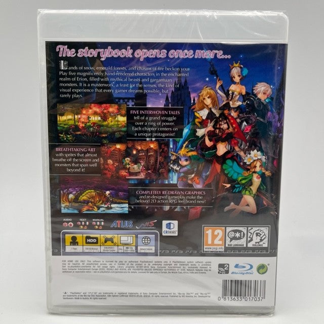 Odin Sphere Leifthrasir Sony Playstation 3 Pal Uk (NUOVO)