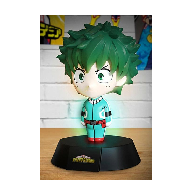 Mini lampada paladone a forma di personaggio Midoriya dal manga e anime My Hero Academia