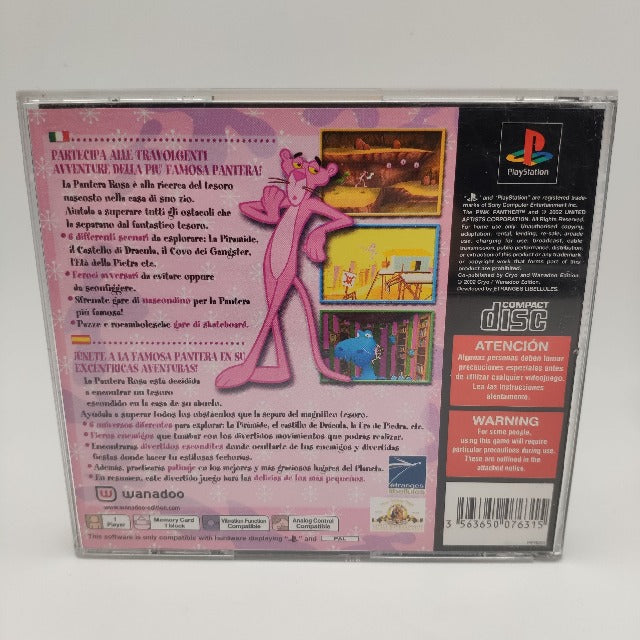 Pink Panther/La Pantera Rosa Pinkadelic Pursuit PAL ITA/SPA PS1 (USATO)